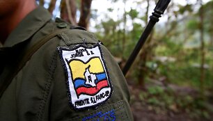 Paskutinės Kolumbijos ginkluotų revoliucinių pajėgų dienos prie&scaron; paskelbtą taiką