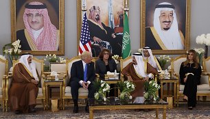 Donaldas Trumpas Saudo Arabijoje