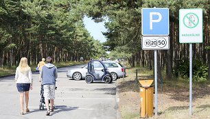 Kiek kainuoja palikti automobilį Palangos gatvėse