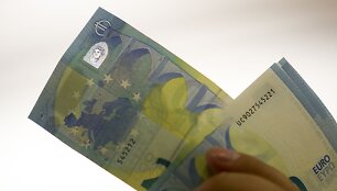 Lietuvos bankas pristatė naują 20 eurų banknotą