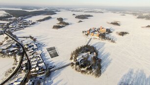 Savaitgaliais žmonių pilni Trakai &scaron;iokiadieniais nutyla