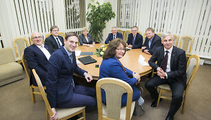 Valstiečiai-žalieji susitiko konsultacijų su socialdemokratais