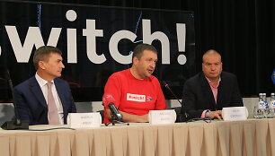 Antanas Guoga SWITCH atidarymo konferencijoje