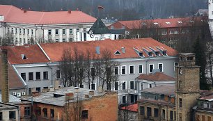 Šiaulių panorama nuo „Šiaulių“ viešbučio stogo
