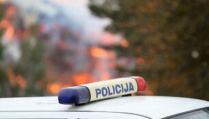Ekstremalus gaisras Radvili&scaron;kyje
