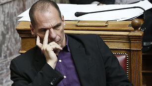 Graikijos finansų ministras Janis Varoufakis