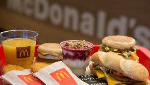 Naujas McDonald's pusryčių meniu