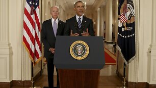 Barackas Obama kreipėsi į amerikiečius