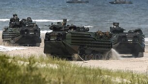 BALTOPS karinės NATO pratybos Lenkijoje