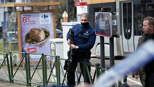 Policijos reidas Briuselyje