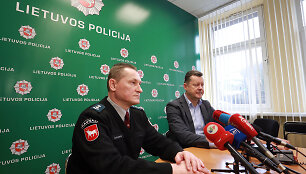 Gintautas Žukauskas ir Rimas Bradūnas