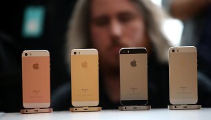 4 colių įstrižainės &bdquo;iPhone SE&ldquo;