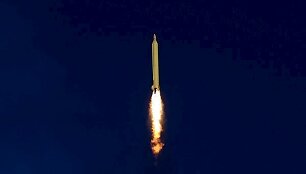 Irano paleista balistinė raketa