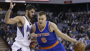 Omri Casspi ir Kristapas Porzingis