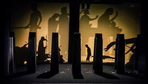 Lietuvos nacionalinio dramos teatro premjera &ndash; &bdquo;Oidipo mitas&ldquo;, rež. Gintaras Varnas