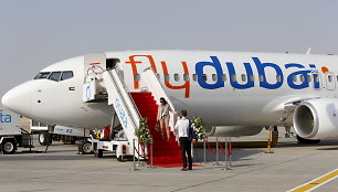 Aviakompanijos „Flydubai“ lėktuvas