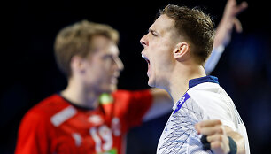 Prancūzijos rankininkai nugalėjo Norvegiją