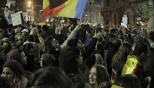 Protestai Rumunijoje
