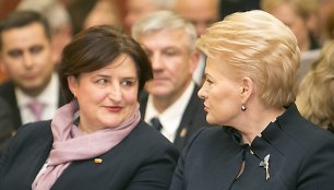 Loreta Graužinienė ir Dalia Grybauskaitė