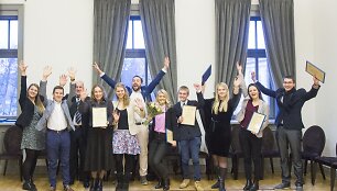 Aktyviausi regionų jaunuoliai įvertinti už žygdarbius ir kūrybi&scaron;kumą