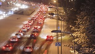 Vilniečiai gerai įvertino kelininkų darbą.
