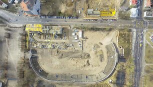 Žalgirio stadiono teritorijoje  statomas vie&scaron;butis &bdquo;Marriott&ldquo;
