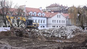 Nugriautas kino teatras &bdquo;Lietuva&ldquo;