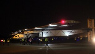 &bdquo;Solar Impulse 2&ldquo; lėktuvas Kinijoje