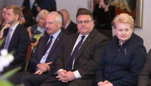 Dalia Grybauskaitė ir Linas Linkevičius