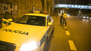 Lietuvos kelių policijos tarnybos reidas Vilniuje rugsėjo 16 d.