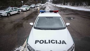 Rytinis kelių policijos reidas