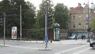 Būsimo vie&scaron;bučio teritorija