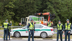 Trečiadienio rytinis policijos reidas