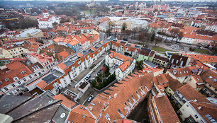 Vilniaus senamiesčio stogai
