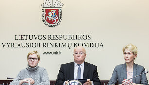 Elena Masnevaitė, Zenonas Vaigauskas ir Laura Matjo&scaron;aitytė