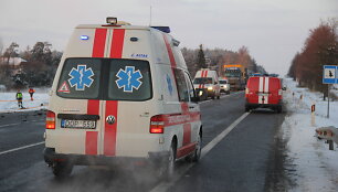 Avarija kelyje &bdquo;Via Baltica&ldquo;