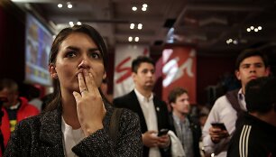 Moteris laukia referendumo rezultatų