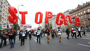 Protestas prieš CETA Lenkijoje 