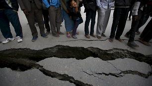 Nepalas po galingo žemės drebėjimo