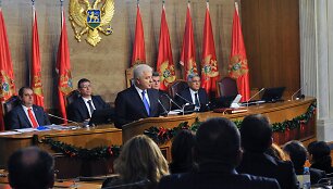 Juodkalnijos premjeras Du&scaron;ko Markovičius
