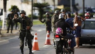 Brazilijos kariai Rio de Žaneiro gatvėse