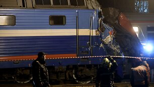 Traukinių susidūrimas Maskvoje