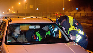 Vilniuje policijai įkliuvo beteisis vairuotojas