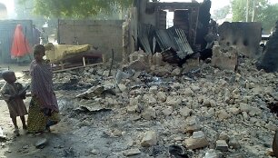 &bdquo;Boko Haram&ldquo; i&scaron;puolis Nigerijos kaime