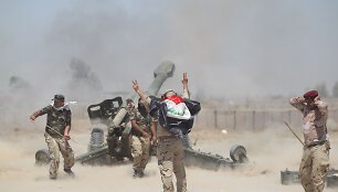 Kovos prie &bdquo;Islamo valstybės&ldquo; tvirtovės Faludžos