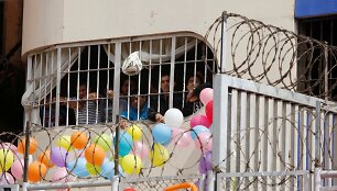 Kalinių tėvo dienos &scaron;ventė Limos kalėjime, Peru