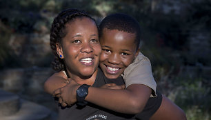 31 metų Livey Van Wyk iš Namibijos yra remiama UNICEF nuo tada, kai buvo ŽIV virusu užsikrėtusi paauglė mama