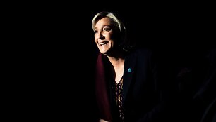 Marine Le Pen savaitgalį oficialiai pradėjo rinkimų kampaniją