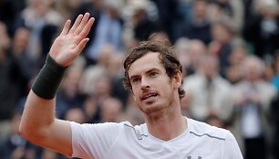 Andy Murray tapo pirmu britu nuo 1937 metų, pasiekusiu &bdquo;Roland Garros&ldquo; finalą