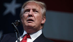Donaldas Trumpas &Scaron;iaurės Karolinoje